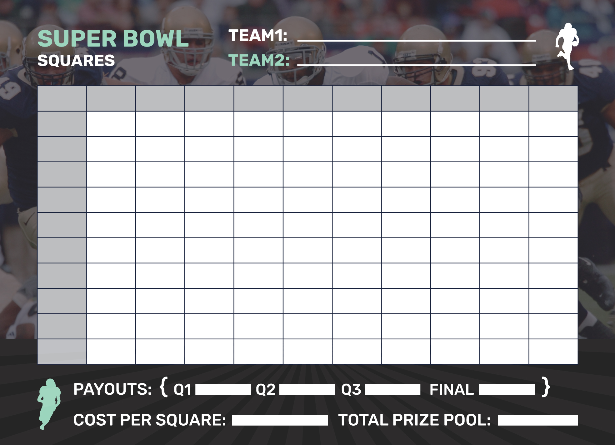 SuperBowl Betting Squares