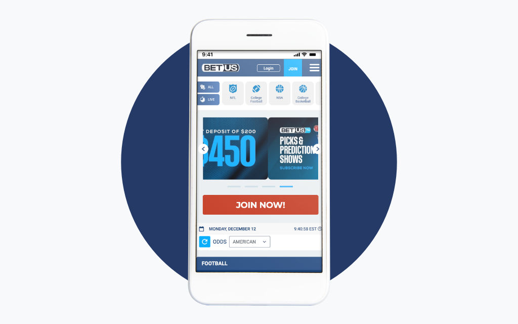 BetUS Football Betting App