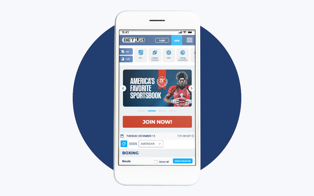 BetUS Boxing Betting App