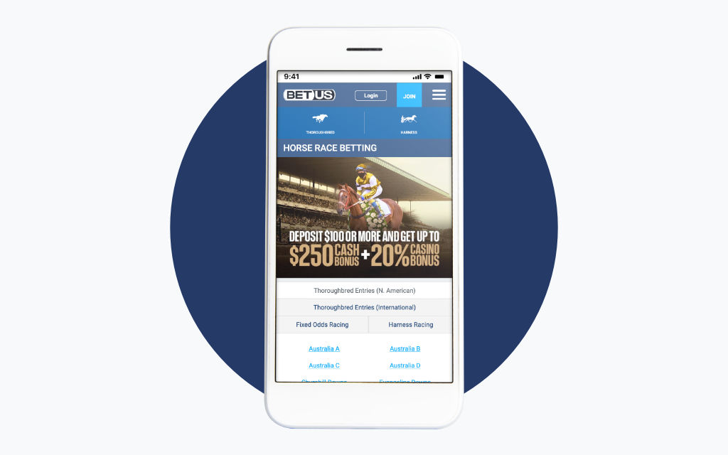BetUS Horse Racing Betting App