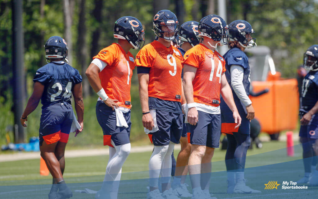 chicago bears training betting odds and picks