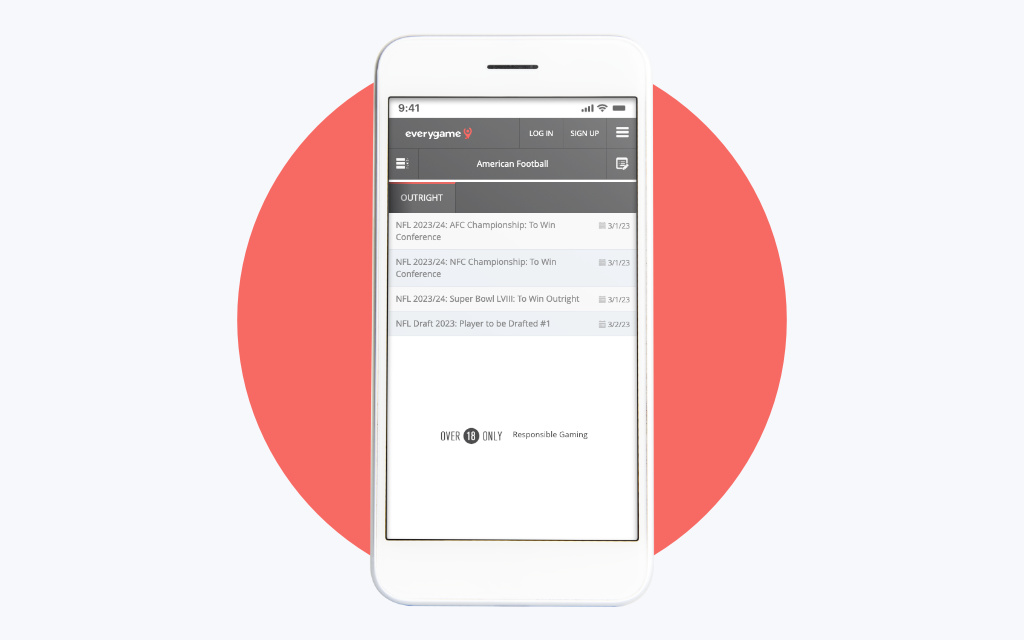 EveryGame Football Betting App