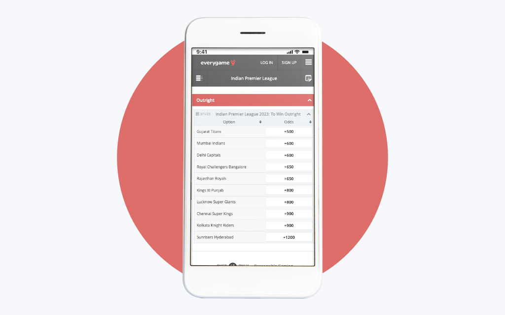 EveryGame IPL Betting App
