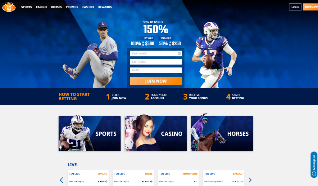 GTBets Sports betting WWE