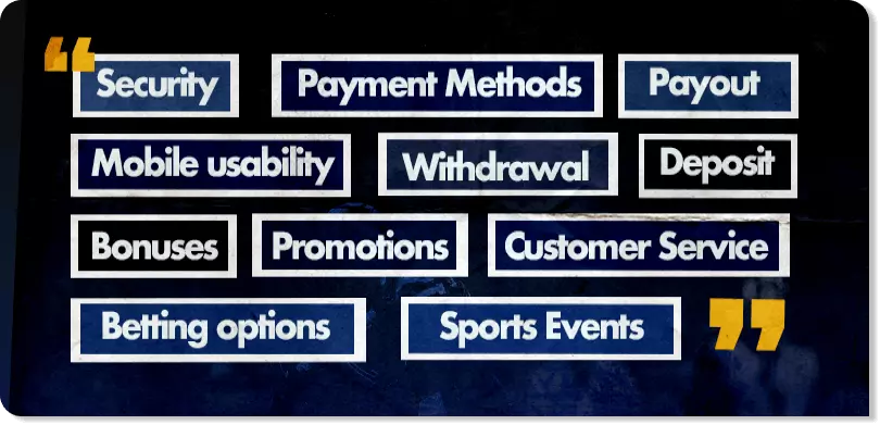 How we review the online sportsbooks