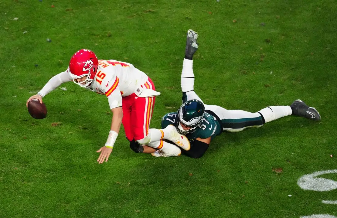 Mahomes Struggles Super Bowl
