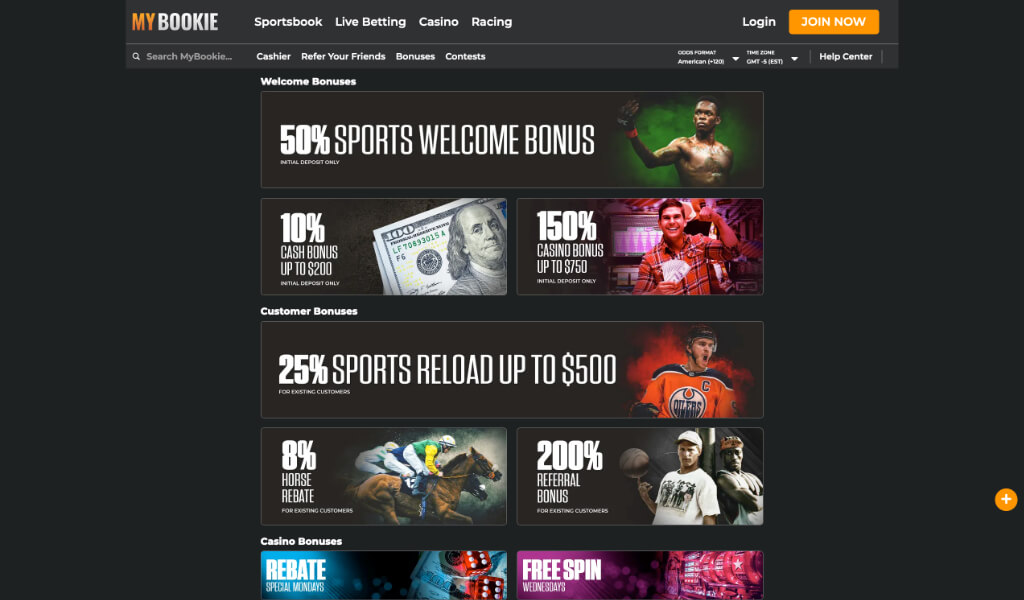 MyBookie Sports Betting Promotions 