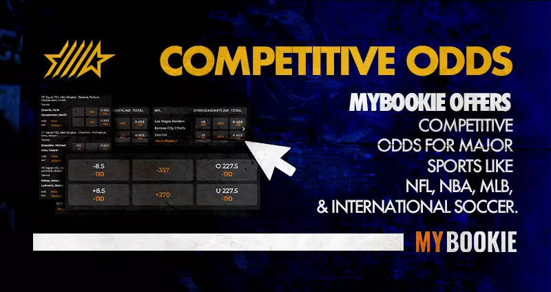 Mybookie competetitive odds graphic