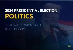 2024 Presidential Election blue wall state betting picks