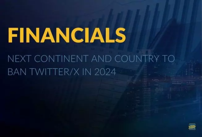 Financials: Next continent and country to ban Twitter/X