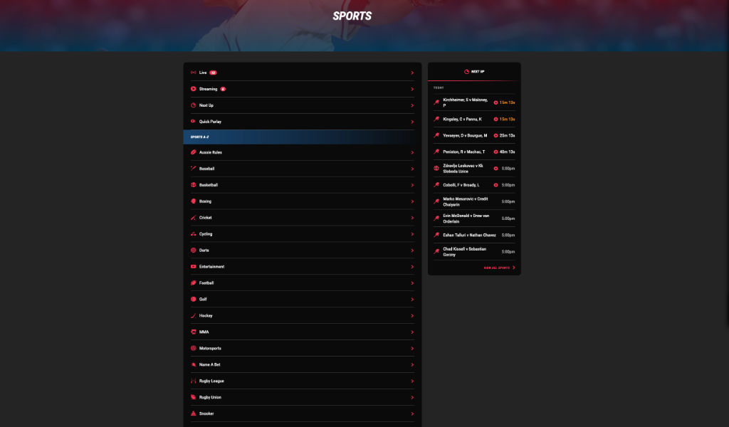 PointsBet Sportsbook Features