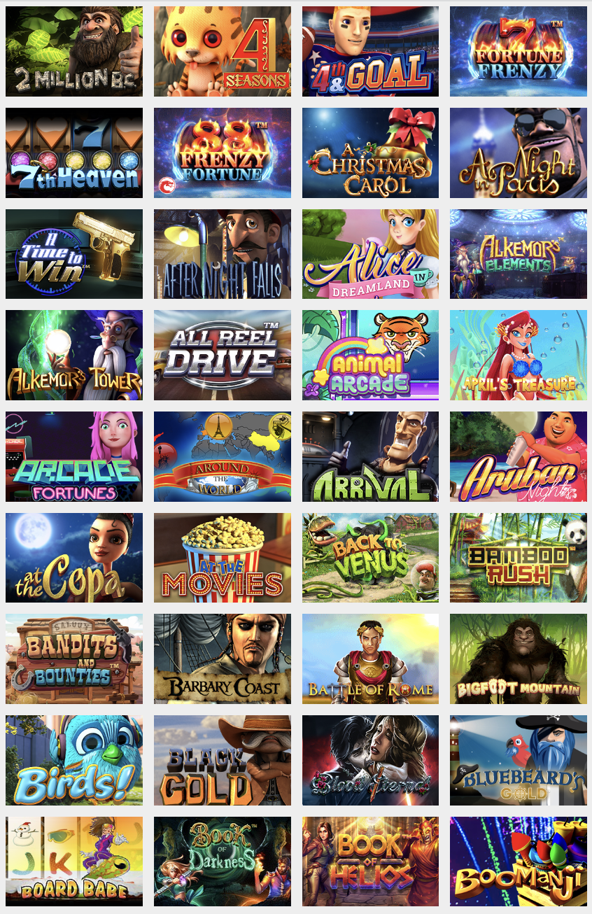GTBets Slot Games List