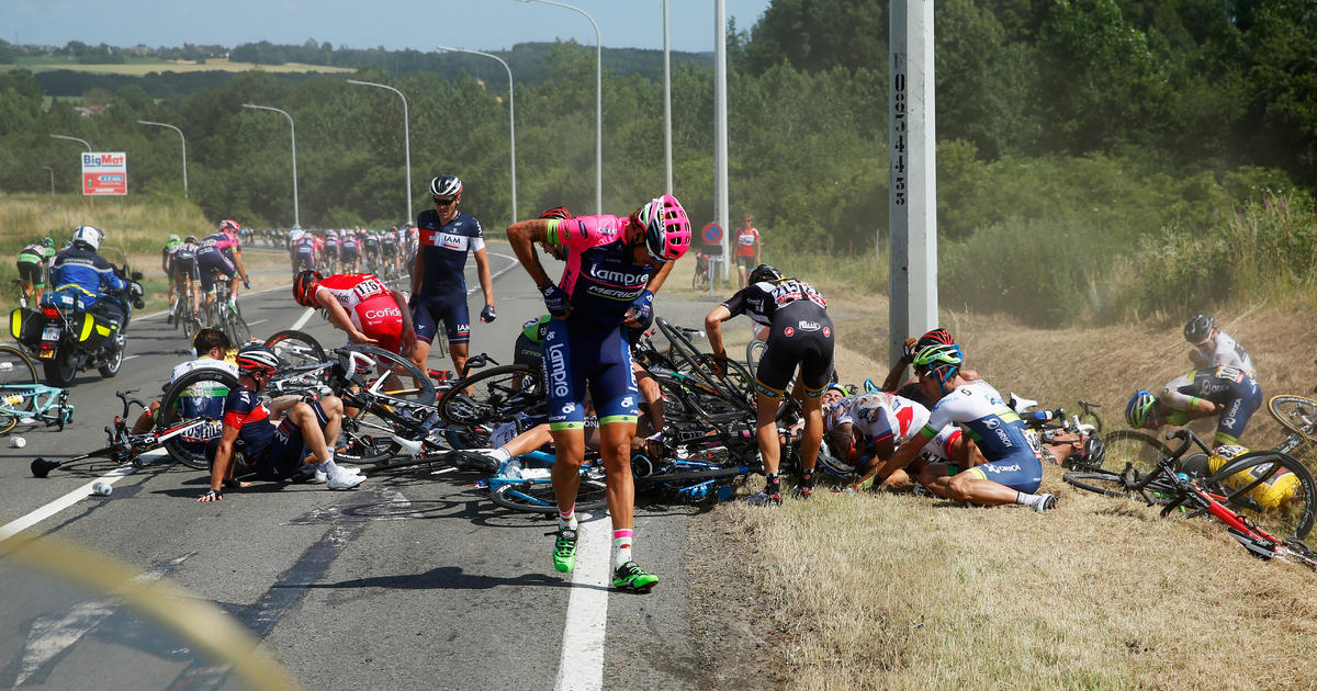 Tour de France injury