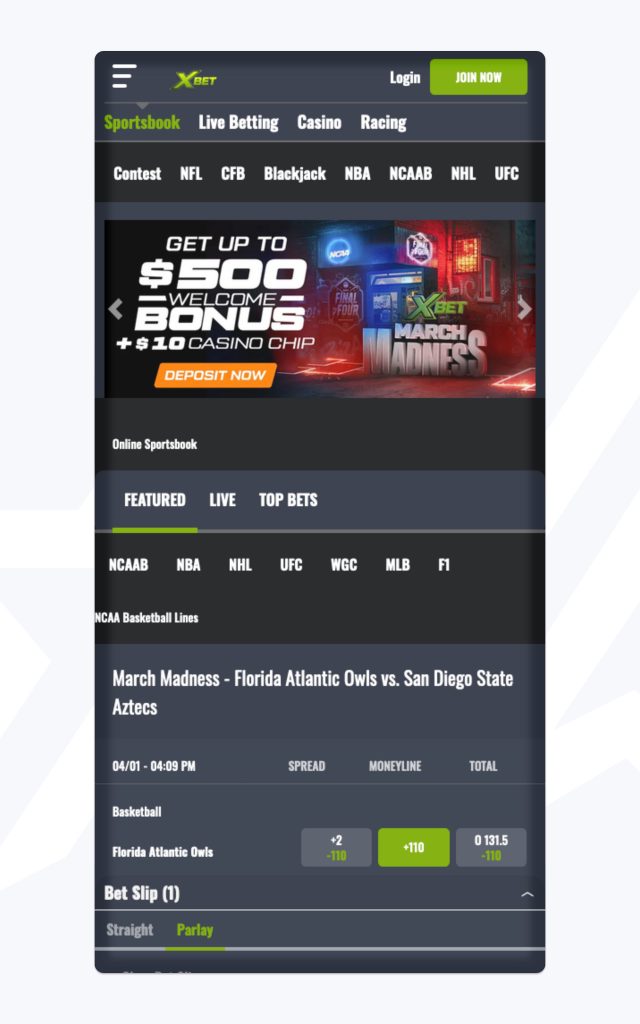 Xbet Moneyline betting