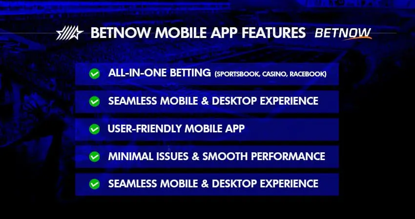 best betnow app features