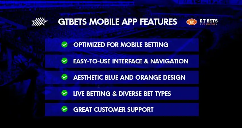 best gtbets app features