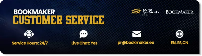 bookmaker Customer Service