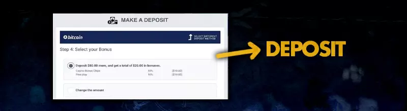 deposit on Betus_