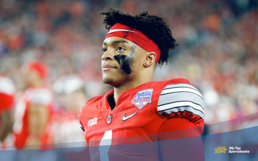 nfl Justin Fields rookie odds