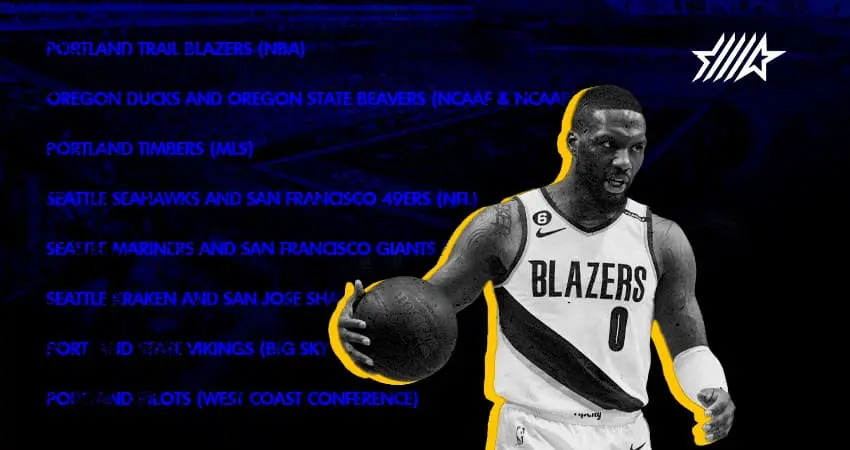 oregon profesional teams