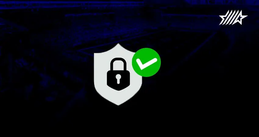 security betting icon and check