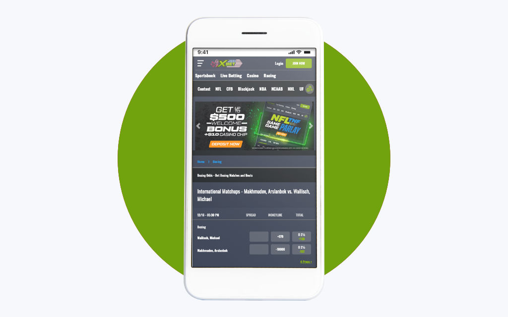 XBet Boxing Betting App