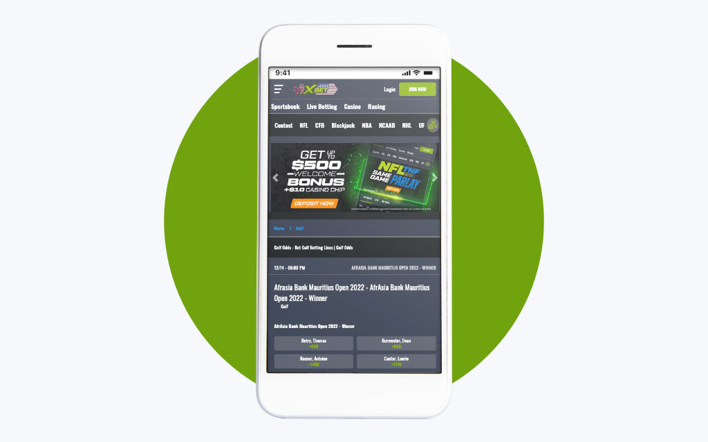 XBet Golf Betting App